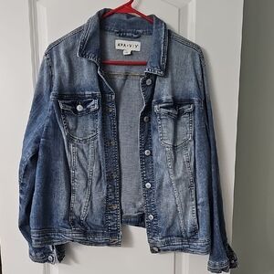 Ava & Viv Classic Blue Denim Jacket